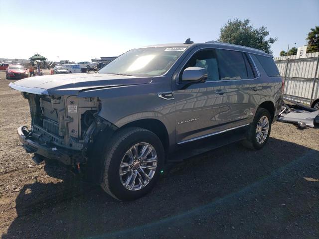 GMC YUKON SLT 2021 with VIN 1GKS2BKT8MR472376 - Photo from auction