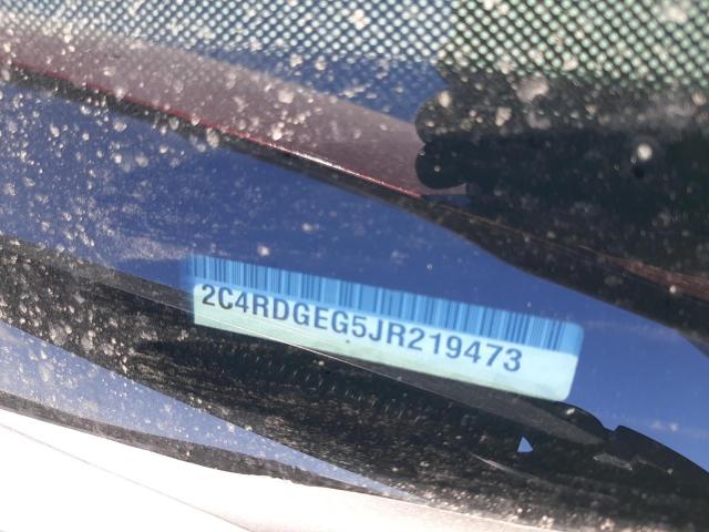 Photo 14 from auction – 2018 DODGE GRAND CARA with VIN 2C4RDGEG5JR219473