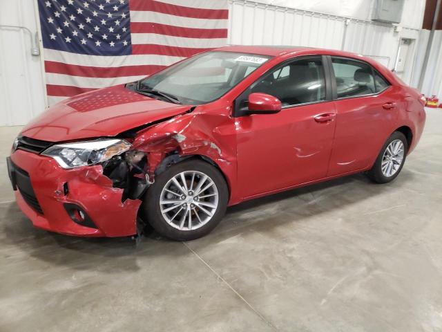 TOYOTA COROLLA L 2014 with VIN 5YFBURHE2EP148133 - Photo from auction
