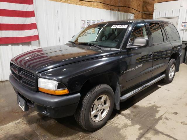 DODGE DURANGO 2001 with VIN 1B4HS28N71F538442 - Photo from auction
