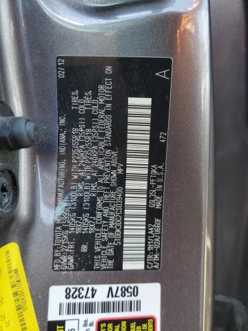 Photo 14 from auction – 2012 TOYOTA SIENNA XLE with VIN 5TDDK3DC7CS039400