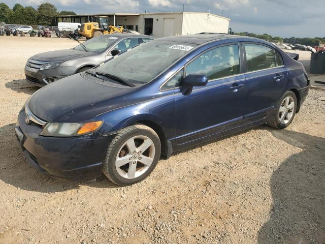 HONDA CIVIC EX 2006 with VIN 1HGFA16836L100726 - Photo from auction