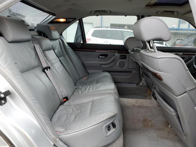 Photo 10 from auction – 2001 BMW 750 IL with VIN WBAGJ03491DD74305