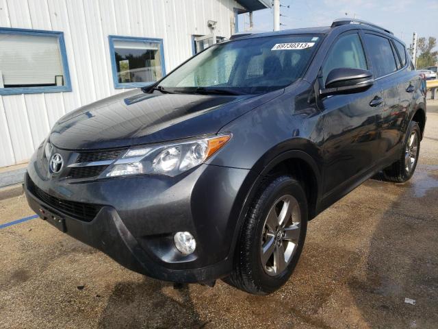 TOYOTA RAV4 XLE 2015 with VIN JTMRFREV7FD127053 - Photo from auction