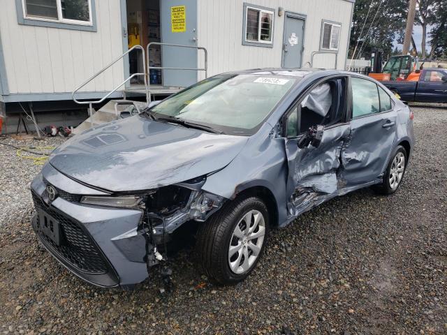 TOYOTA COROLLA LE 2021 with VIN 5YFEPMAE9MP205671 - Photo from auction