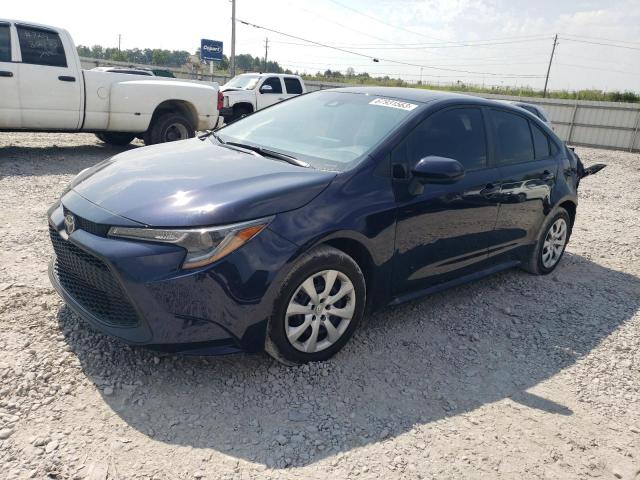 TOYOTA COROLLA LE 2022 with VIN 5YFEPMAE3NP328450 - Photo from auction