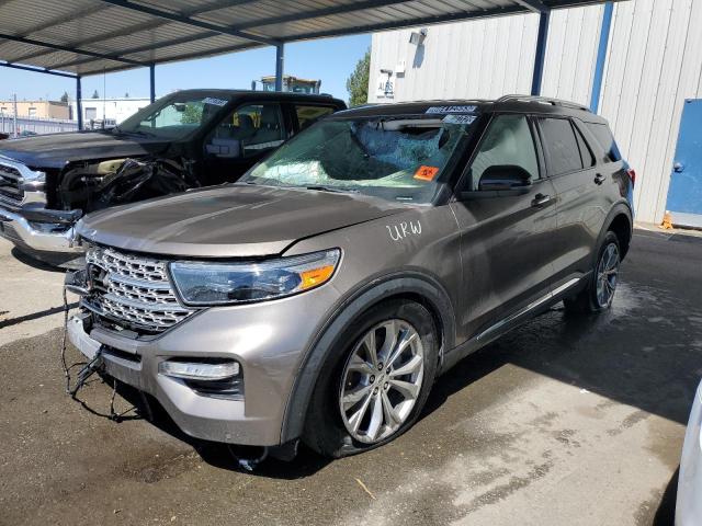 FORD EXPLORER L 2021 with VIN 1FMSK8FH7MGB07991 - Photo from auction