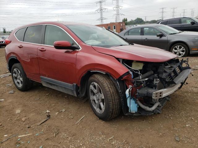 Photo 4 from auction – 2018 HONDA CR-V EXL with VIN 2HKRW2H82JH613463