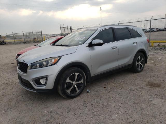 KIA SORENTO EX 2016 with VIN 5XYPHDA12GG003265 - Photo from auction