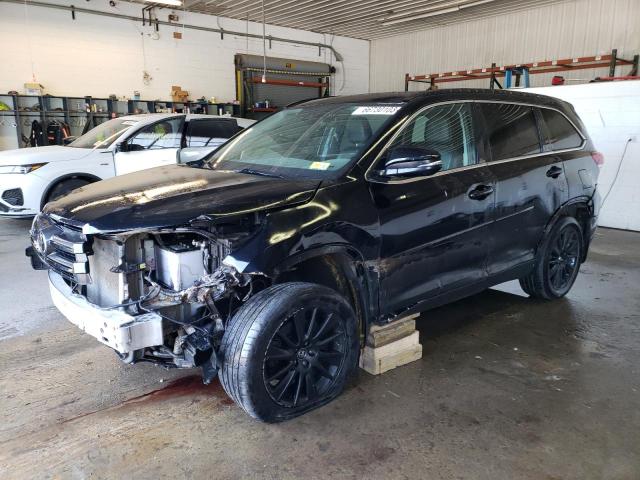 TOYOTA HIGHLANDER 2019 with VIN 5TDJZRFH7KS916119 - Photo from auction