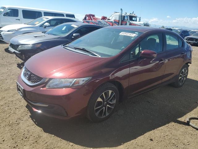 HONDA CIVIC EX 2015 with VIN 19XFB2F87FE069555 - Photo from auction