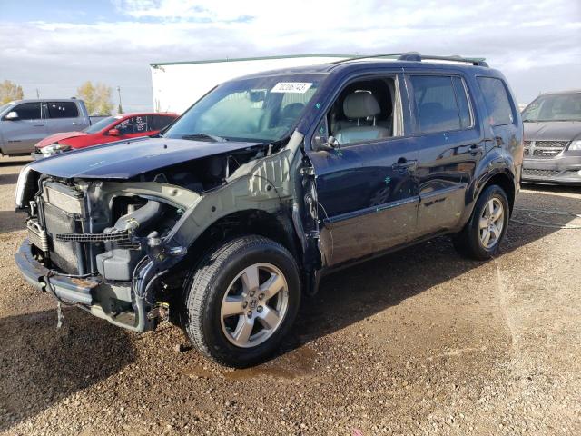 HONDA PILOT EXL 2011 with VIN 5FNYF4H56BB043240 - Photo from auction