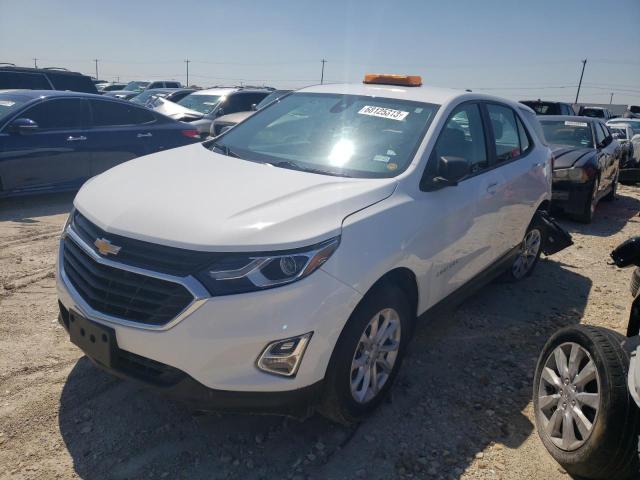 CHEVROLET EQUINOX LS 2021 with VIN 3GNAXSEV3MS160900 - Photo from auction