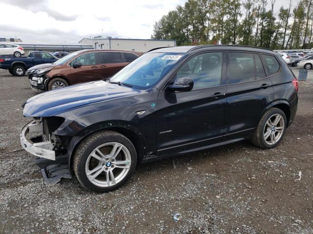 BMW X3 XDRIVE3 2014 with VIN 5UXWX7C5XE0E81471 - Photo from auction
