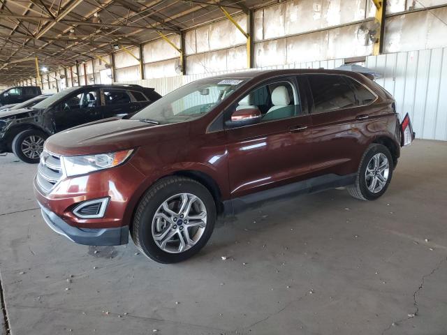 FORD EDGE TITAN 2015 with VIN 2FMTK4K87FBC40277 - Photo from auction