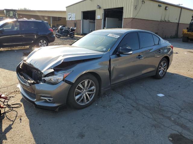 INFINITI Q50 BASE 2015 with VIN JN1BV7AR7FM414705 - Photo from auction