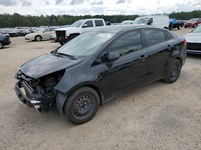 KIA RIO LX 2014 with VIN KNADM4A3XE6400980 - Photo from auction