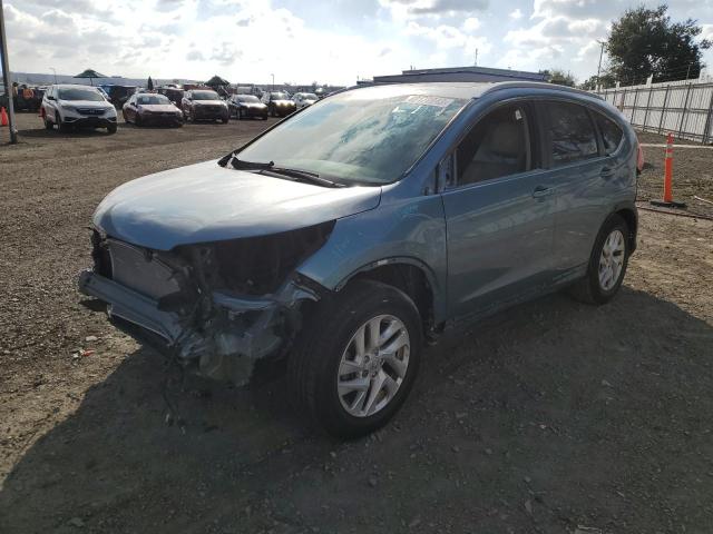 HONDA CR-V EXL 2015 with VIN 2HKRM3H77FH541654 - Photo from auction