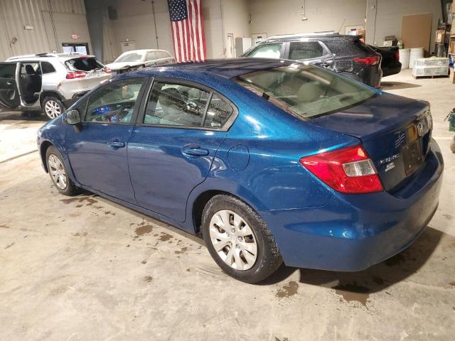 Photo 2 from auction – 2012 HONDA CIVIC LX with VIN 2HGFB2F59CH500081