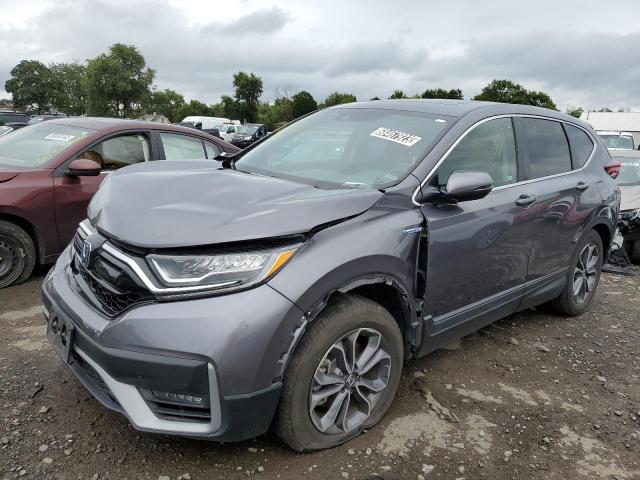 HONDA CR-V EX 2022 with VIN 5J6RT6H52NL023667 - Photo from auction