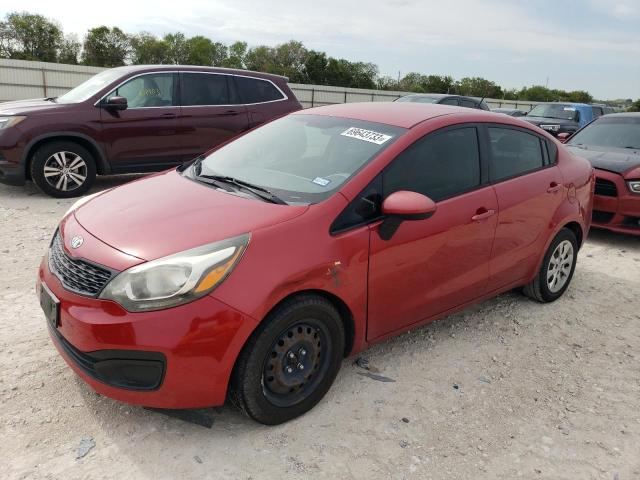 KIA RIO LX 2014 with VIN KNADM4A33E6396237 - Photo from auction