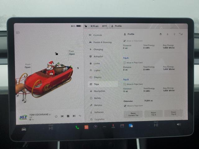 Photo 9 from auction – 2021 TESLA MODEL Y with VIN 5YJYGDEE3MF102684
