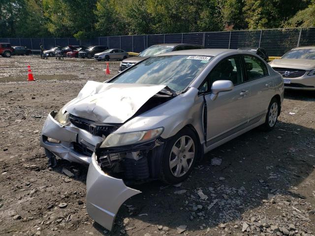 HONDA CIVIC LX 2011 with VIN 2HGFA1F55BH302657 - Photo from auction