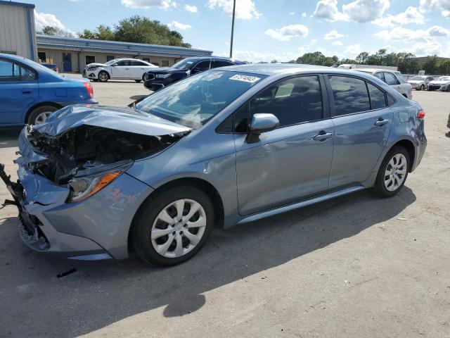 TOYOTA COROLLA LE 2021 with VIN JTDEPMAE1MJ153392 - Photo from auction