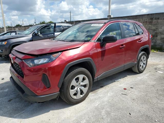 TOYOTA RAV4 LE 2021 with VIN 2T3H1RFV3MW136647 - Photo from auction