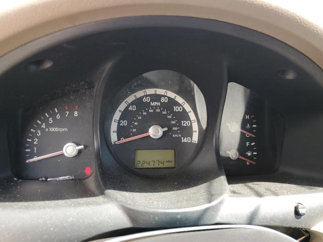 Photo 9 from auction – 2008 KIA SPORTAGE E with VIN KNDJF723887455832