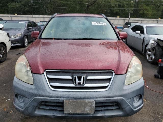 Photo 5 from auction – 2006 HONDA CR-V EX with VIN JHLRD68836C027874