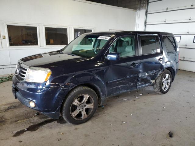 HONDA PILOT EXL 2012 with VIN 5FNYF4H68CB051835 - Photo from auction