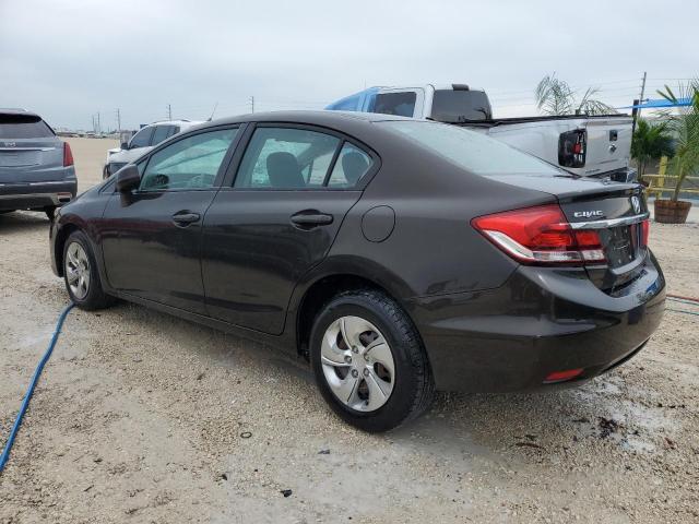 Photo 2 from auction – 2013 HONDA CIVIC LX with VIN 19XFB2F55DE017795