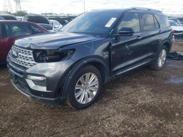 FORD EXPLORER L 2020 with VIN 1FMSK8FH3LGA77824 - Photo from auction