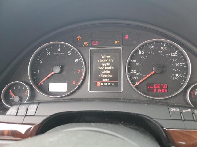 Photo 9 from auction – 2006 AUDI A4 3.2 QUA with VIN WAUDH78E56A277763
