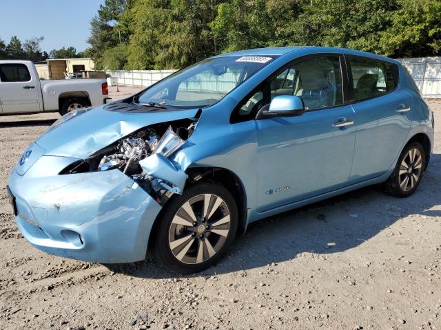 NISSAN LEAF S 2015 with VIN 1N4AZ0CP6FC326076 - Photo from auction