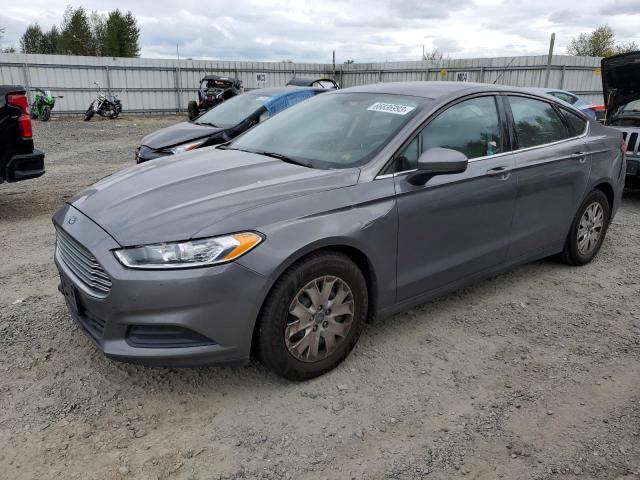 FORD FUSION S 2013 with VIN 3FA6P0G74DR254766 - Photo from auction