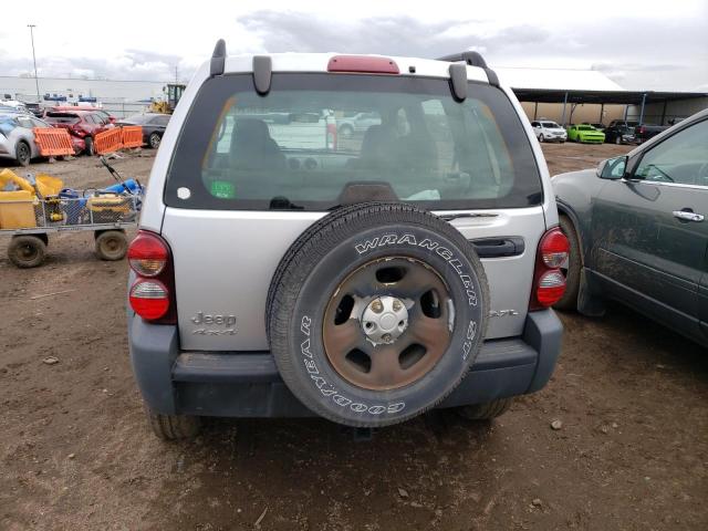 Photo 6 from auction – 2007 JEEP LIBERTY SP with VIN 1J4GL48K07W585926