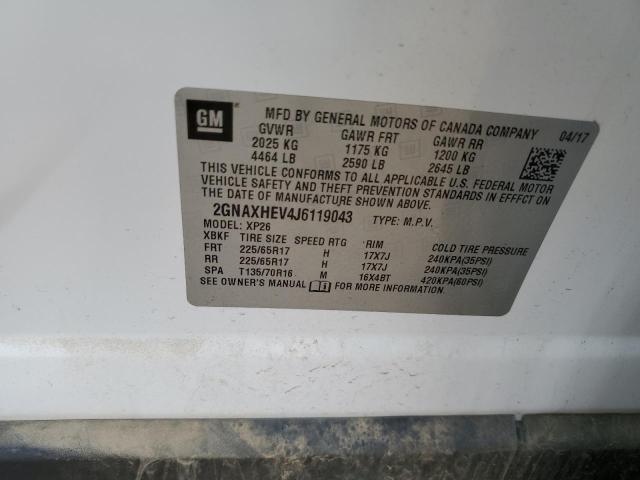Photo 14 from auction – 2018 CHEVROLET EQUINOX LS with VIN 2GNAXHEV4J6119043
