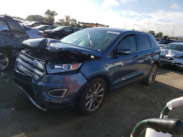 FORD EDGE TITAN 2018 with VIN 2FMPK3K98JBB93600 - Photo from auction