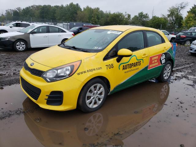 KIA RIO LX 2017 with VIN KNADM5A33H6007493 - Photo from auction