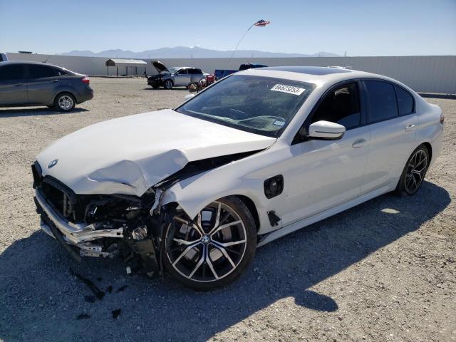 BMW 530E 2021 with VIN WBA13AG09MCF12643 - Photo from auction