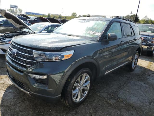 FORD EXPLORER X 2023 with VIN 1FMSK8DH9PGA53195 - Photo from auction