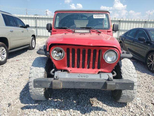 Photo 5 from auction – 2004 JEEP WRANGLER X with VIN 1J4FA39SX4P801345