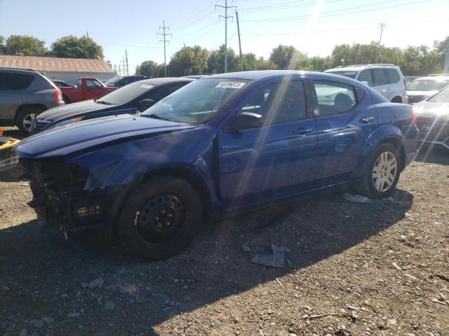 DODGE AVENGER SE 2012 with VIN 1C3CDZABXCN224975 - Photo from auction