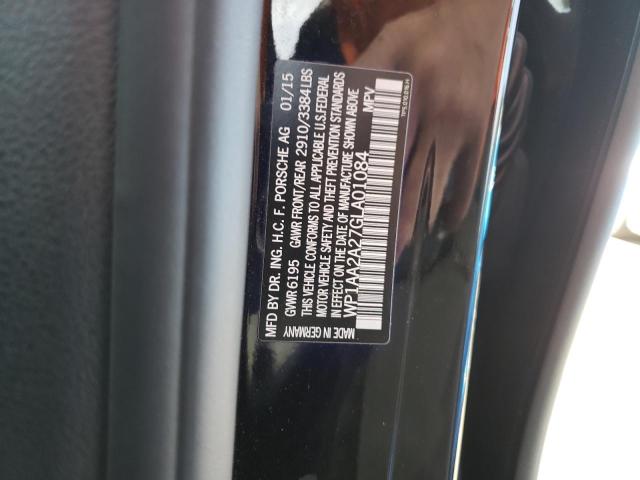 Photo 14 from auction – 2016 PORSCHE CAYENNE with VIN WP1AA2A27GLA01084