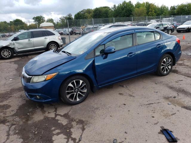 Снимка 1 от търг – 2012 HONDA CIVIC EXL с VIN 19XFB2F96CE314785