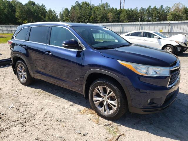 Photo 4 from auction – 2014 TOYOTA HIGHLANDER with VIN 5TDJKRFH5ES019227