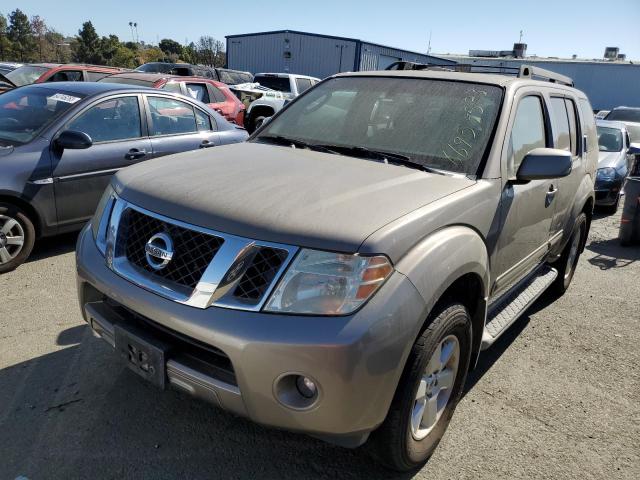 NISSAN PATHFINDER 2008 with VIN 5N1AR18U38C655475 - Photo from auction