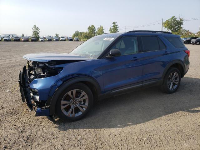 FORD EXPLORER X 2022 with VIN 1FMSK8DH5NGA41252 - Photo from auction